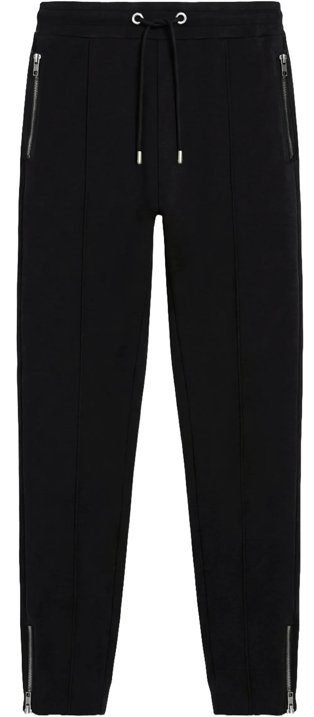 EP345-BL0 - Sweatpants with Zips - Black