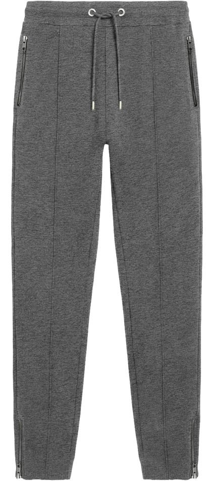 EP345-DHE0 - Sweatpants with Zips - Dark Heather