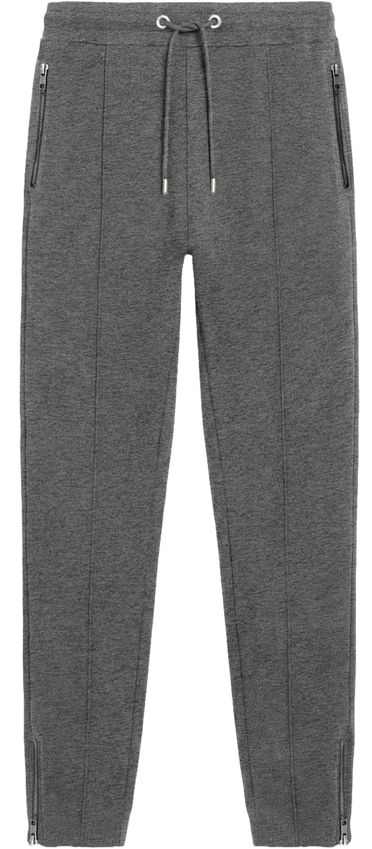 EP345-DHE3 - Sweatpants with Zips - Dark Heather