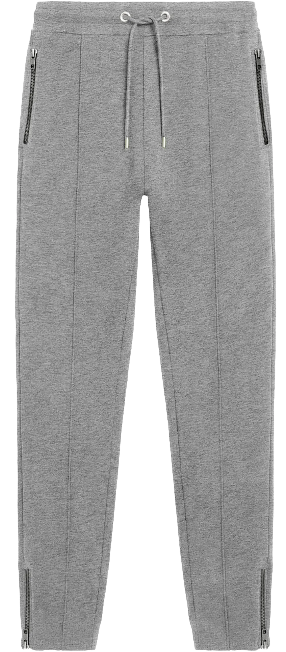 EP345-LHE5 - Sweatpants with Zips - Light Heather