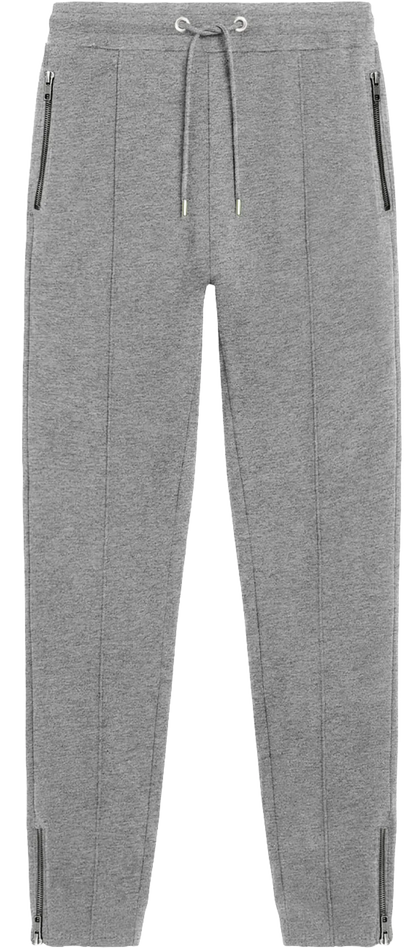 EP345-LHE3 - Sweatpants with Zips - Light Heather