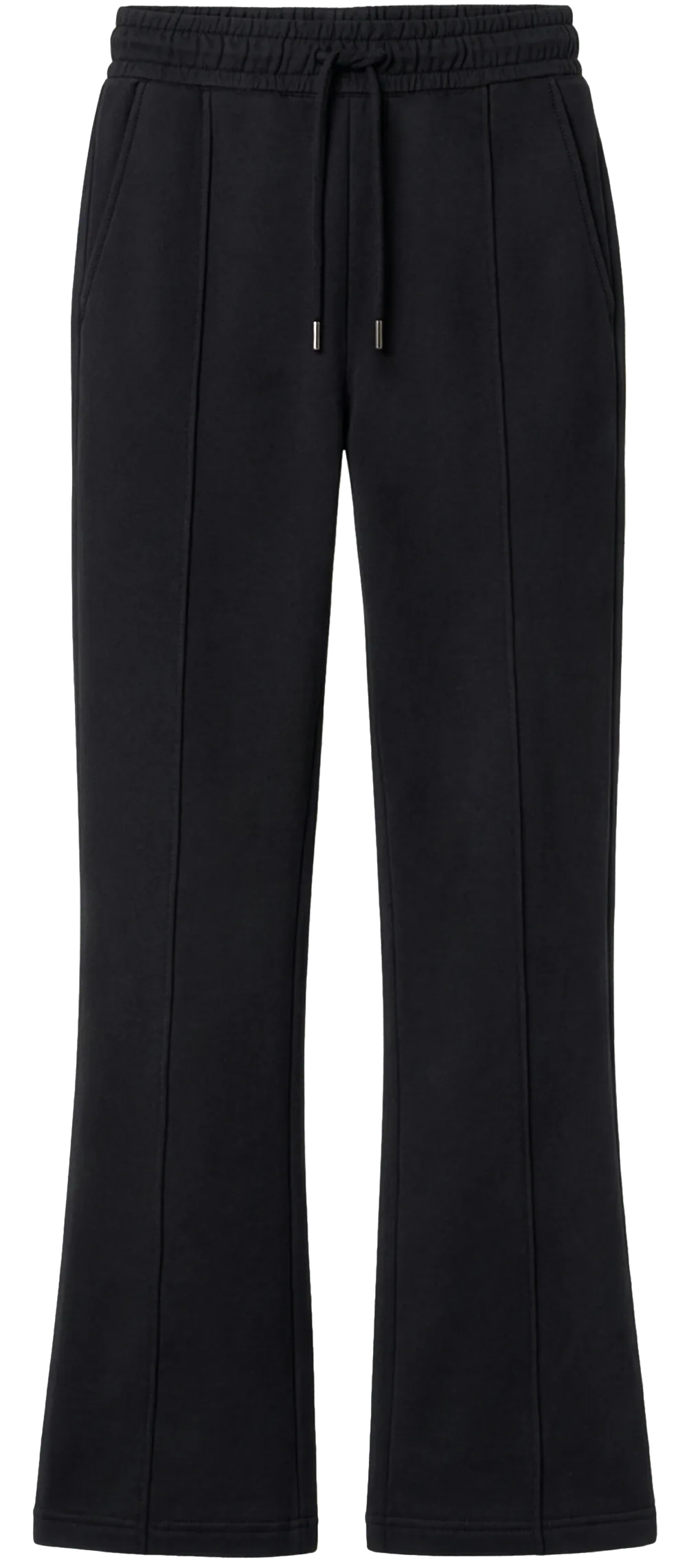 EP347-BL00 - Women's Flared Leg Sweatpants - Black