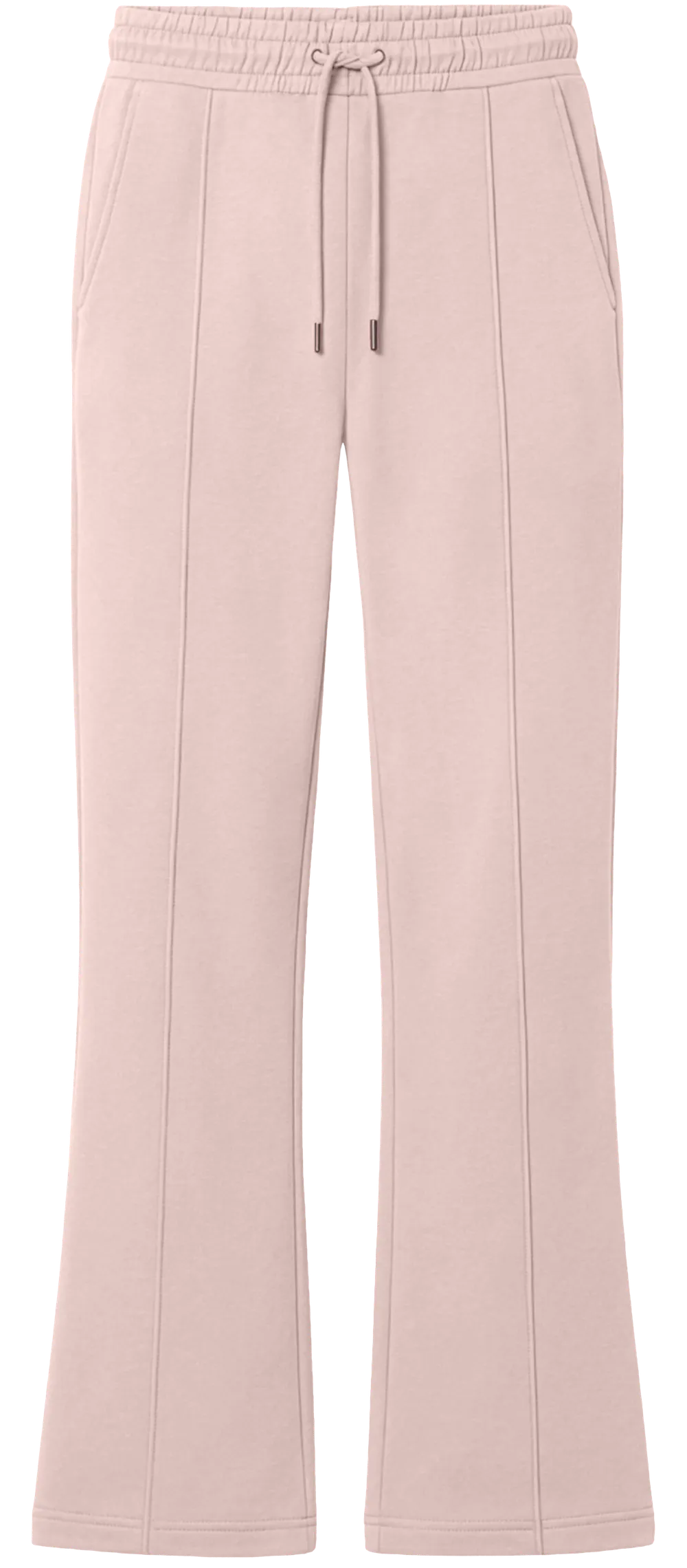 EP347-BP2 - Women's Flared Leg Sweatpants - Baby Pink