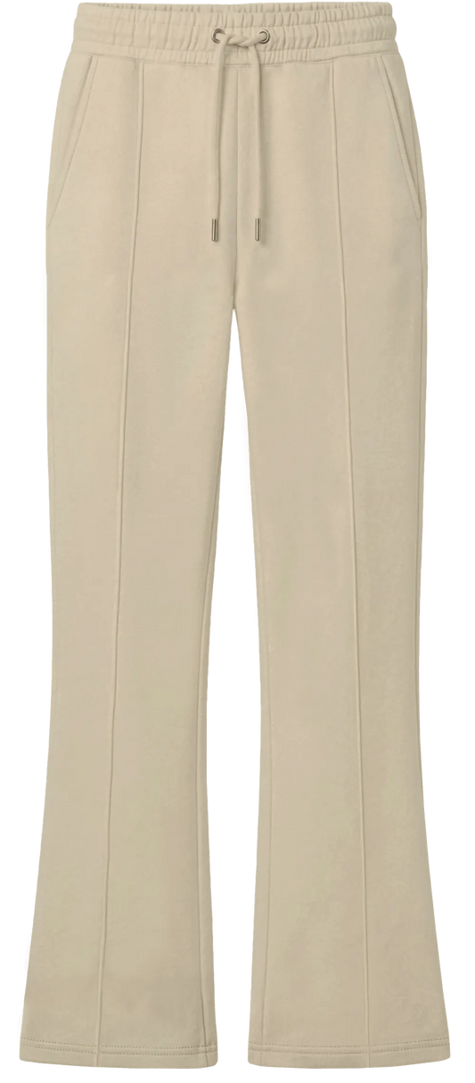 EP347-FA5 - Women's Flared Leg Sweatpants - Fawn