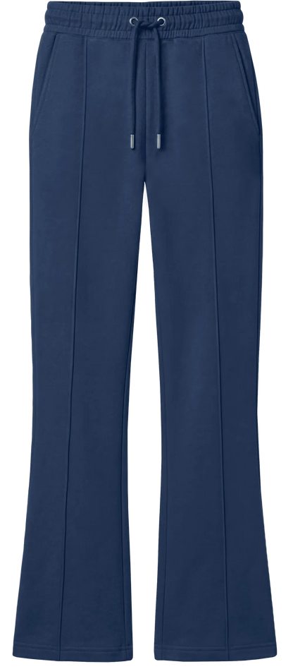 EP347-FRNA0 - Women's Flared Leg Sweatpants - French Navy