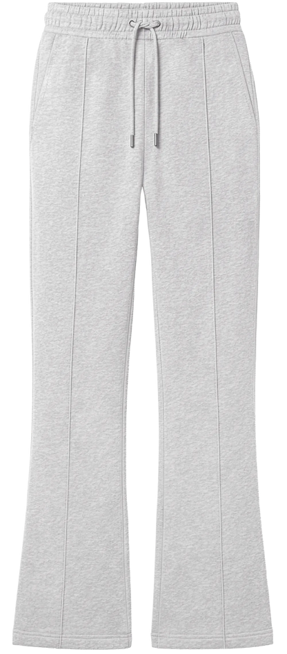 EP347-LHE1 - Women's Flared Leg Sweatpants - Light Heather