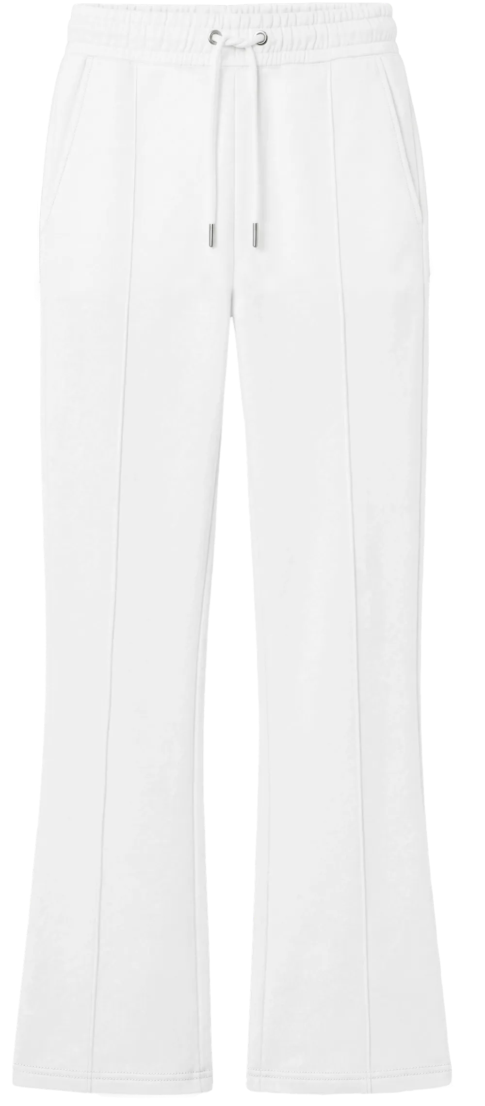 EP347-WH3 - Women's Flared Leg Sweatpants - White