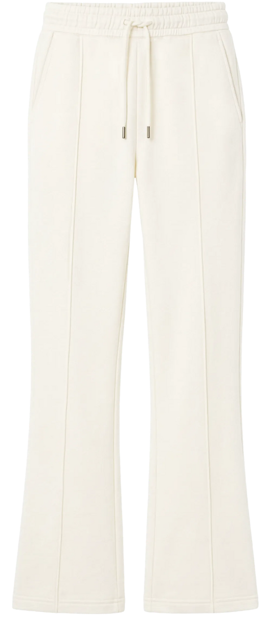 EP347-WM4 - Women's Flared Leg Sweatpants - Off White