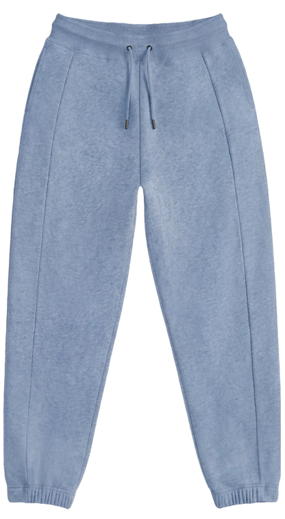 EP348-LBHE0 - Women’s Barrel Leg Sweatpants - Light Blue Heather