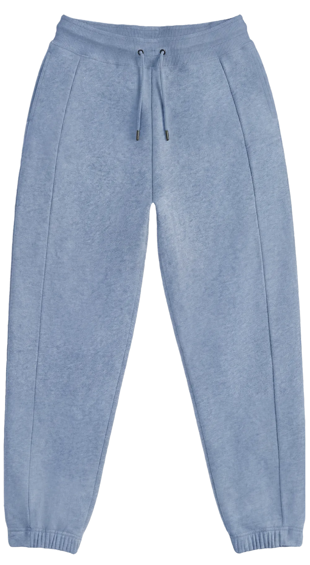 EP348-LBHE1 - Women’s Barrel Leg Sweatpants - Light Blue Heather