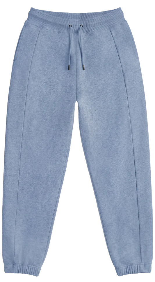 EP348-LBHE4 - Women’s Barrel Leg Sweatpants - Light Blue Heather