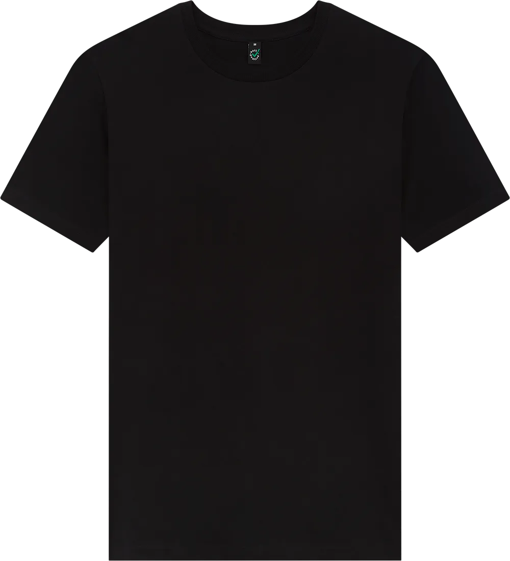 EP38-BL3 - Heavy Jersey T-shirt - Black