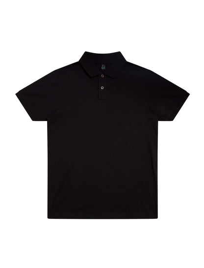 Earth Positive® Jersey Polo Shirt - Black - M