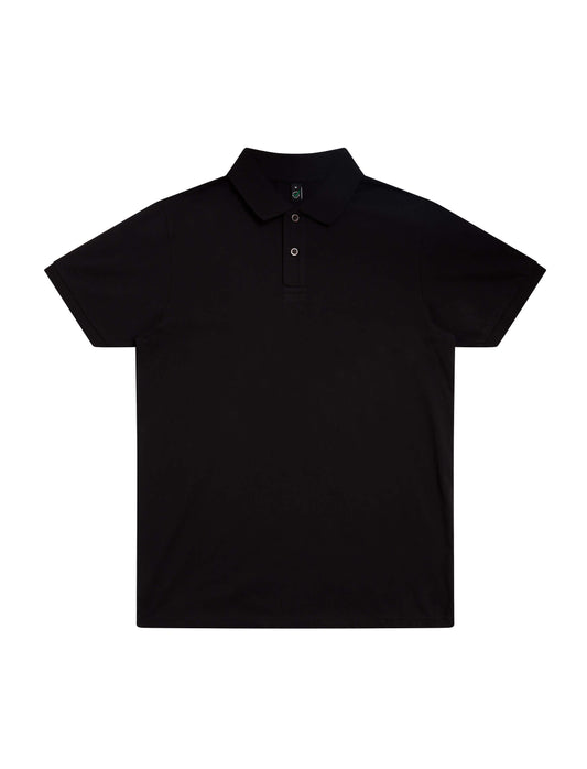 Earth Positive® Jersey Polo Shirt - Black - XL