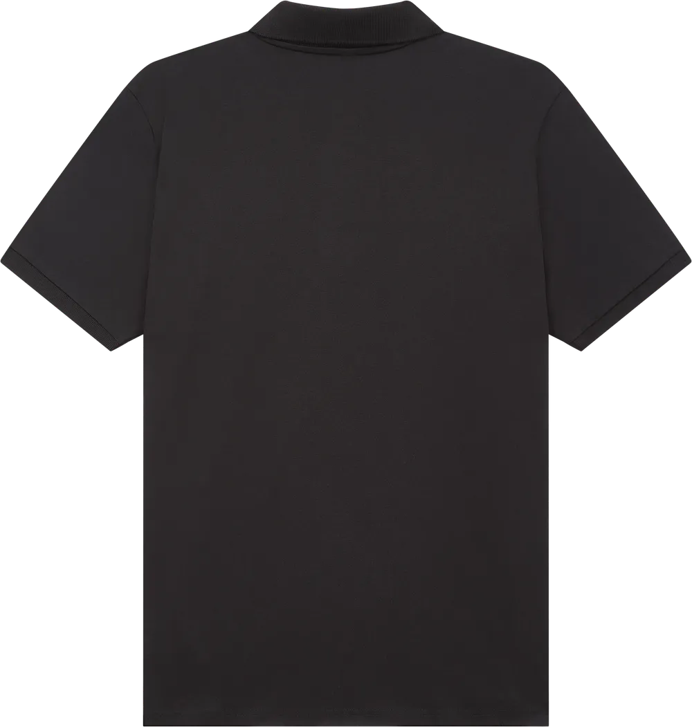 EP39-BL6 - Jersey Polo Shirt - Black