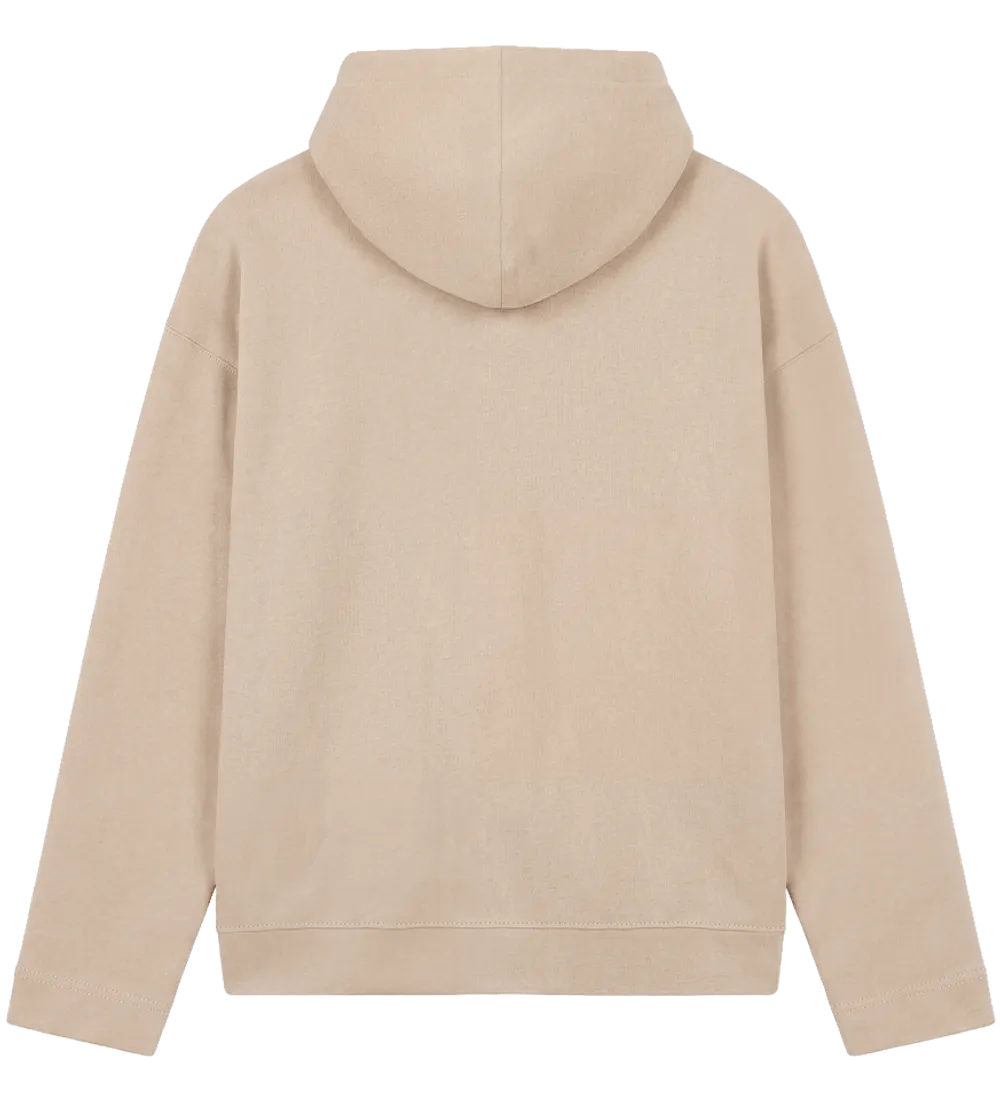 EP400-FA3 - Women's V-Neck Hoodie - Fawn