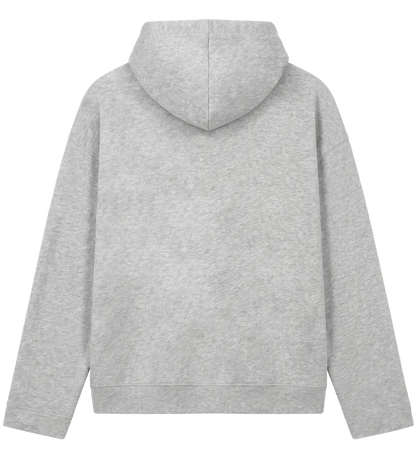 EP400-LHE3 - Women's V-Neck Hoodie - Light Heather