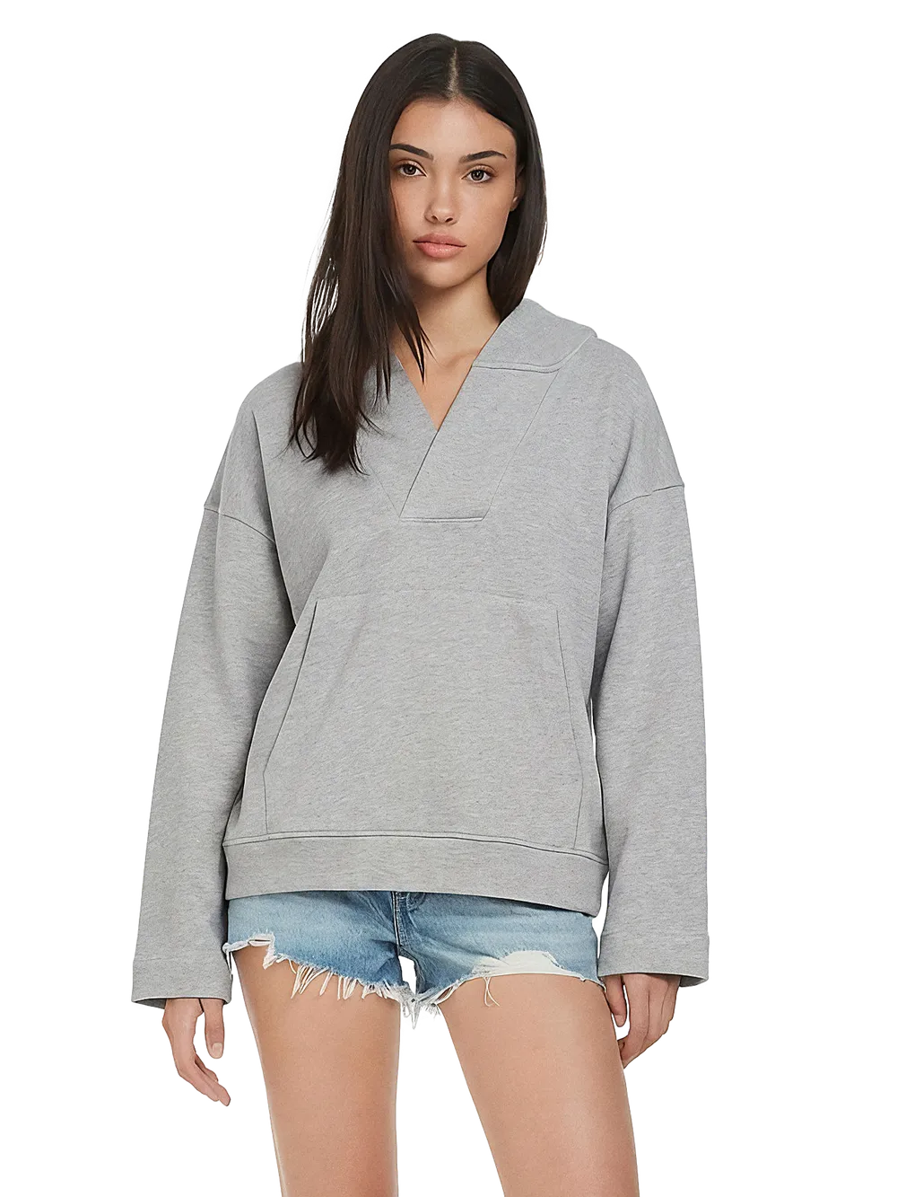 EP400 - Women's V-Neck Hoodie
