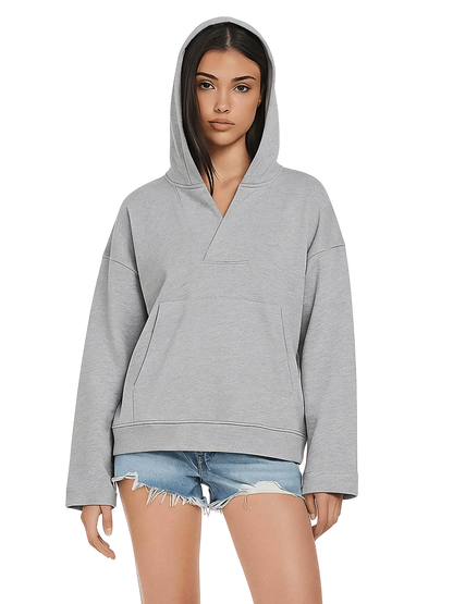 EP400 - Women's V-Neck Hoodie