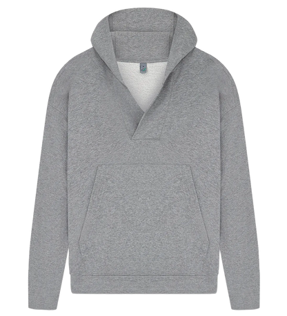 EP400-DHE1 - Women's V-Neck Hoodie - Dark Heather