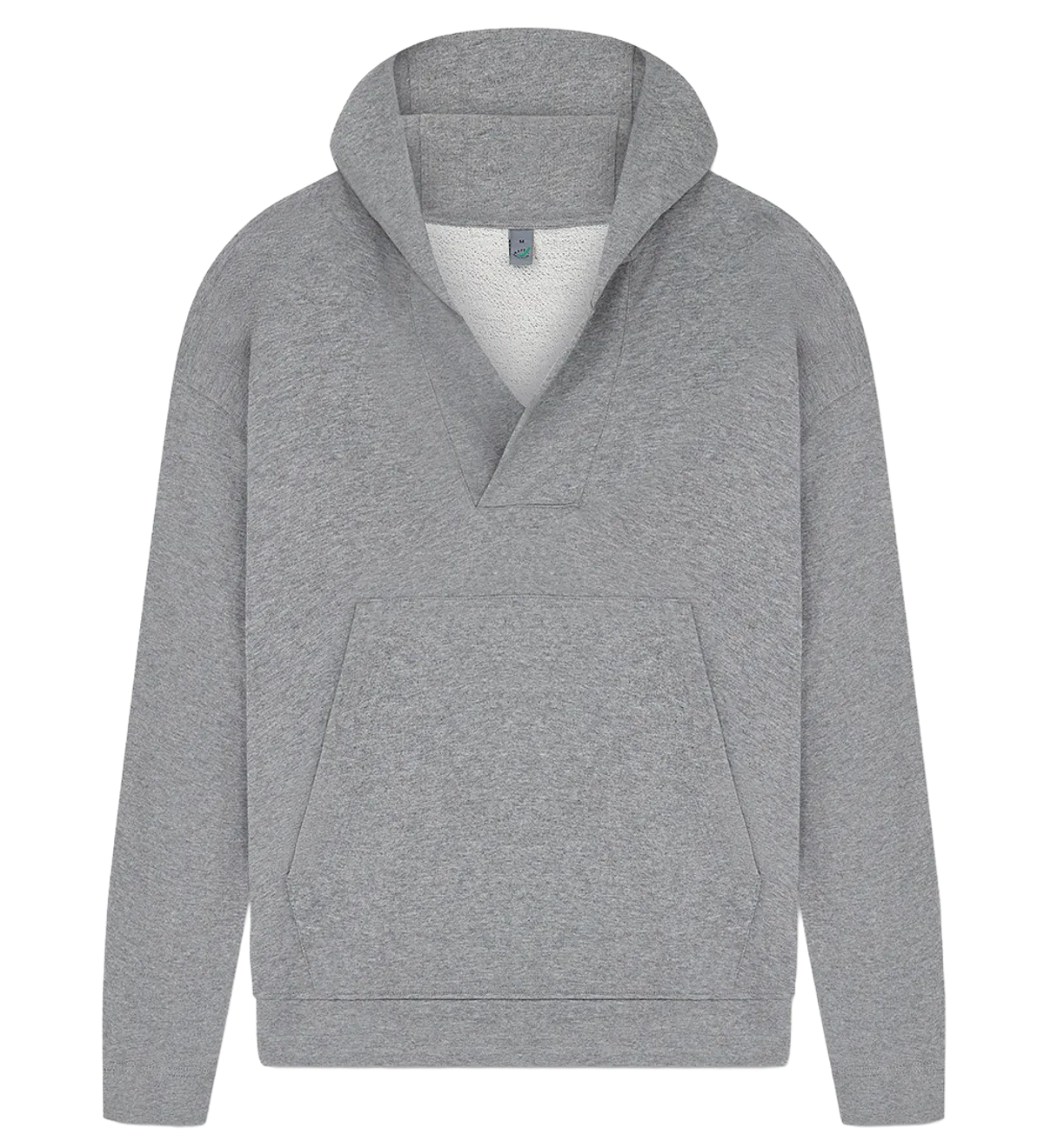EP400-DHE2 - Women's V-Neck Hoodie - Dark Heather