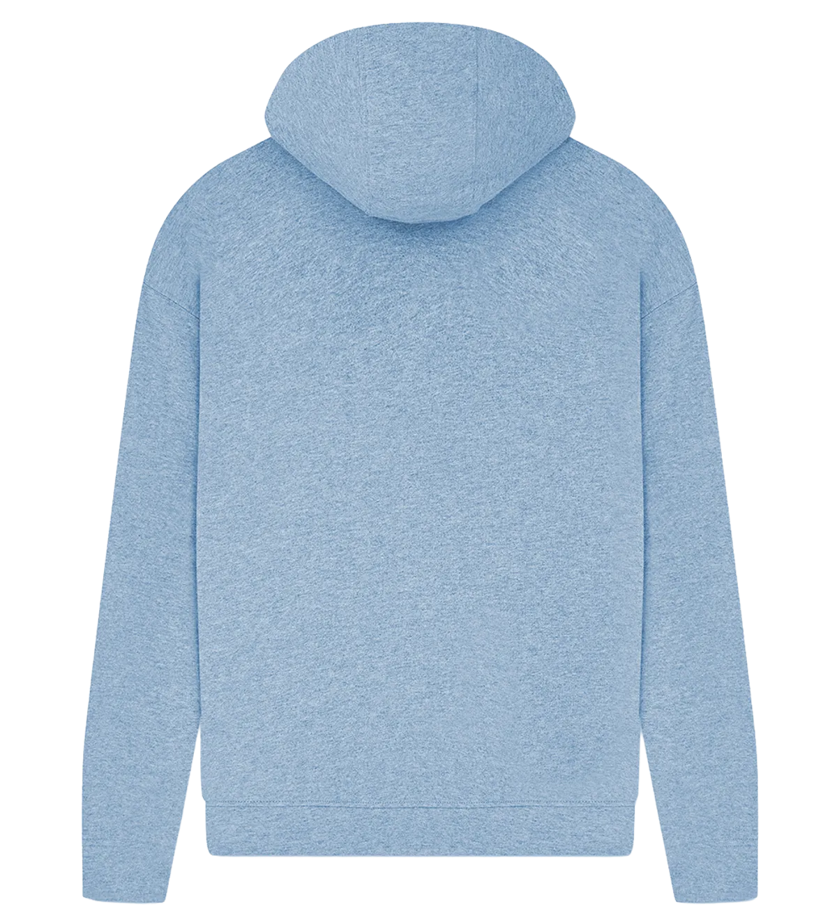 EP400-LBHE4 - Women's V-Neck Hoodie - Light Blue Heather