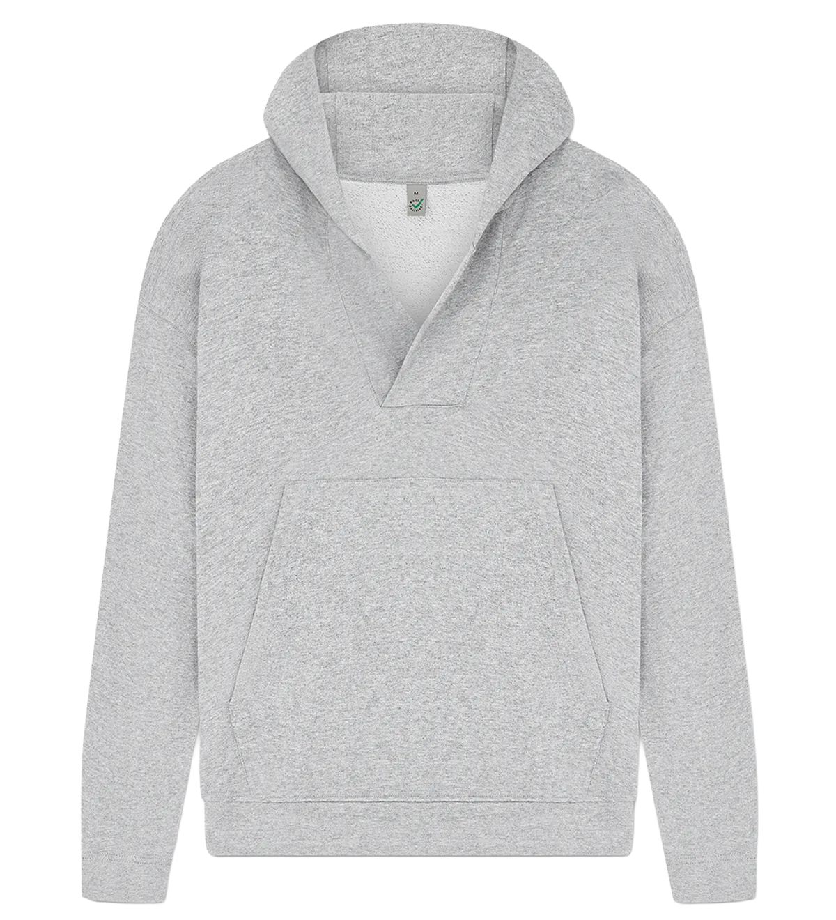 EP400-LHE0 - Women's V-Neck Hoodie - Light Heather