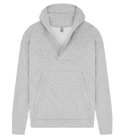 EP400-LHE1 - Women's V-Neck Hoodie - Light Heather