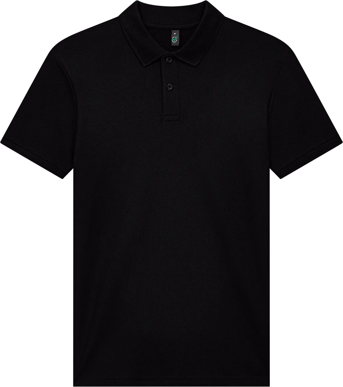 EP40-BL3 - Piqué Polo Shirt - Black