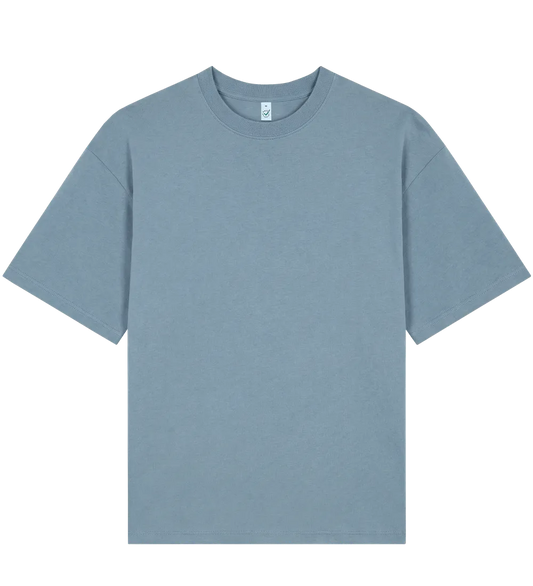 EP50-BD4 - Heavy Boxy T-shirt - Blue Dusk