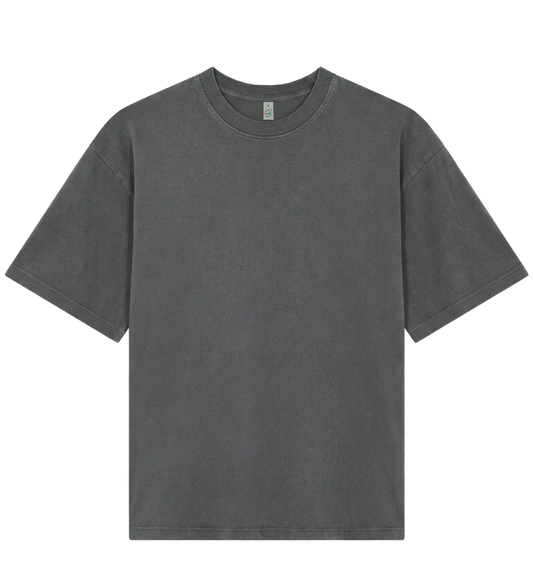 EP50-SGY3 - Heavy Boxy T-shirt - Stone Washed Grey