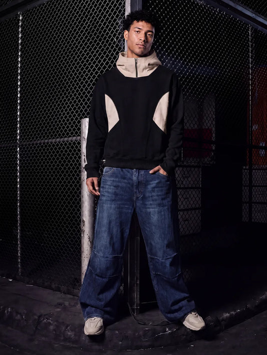 EP550 - Colour Panelled Hoodie