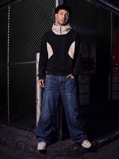 EP550 - Colour Panelled Hoodie
