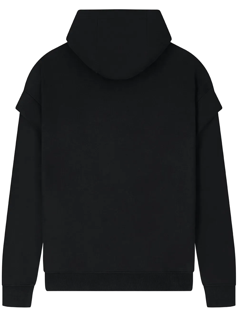 EP552-SUBL3 - Storm Flap Hoodie - Sueded Black