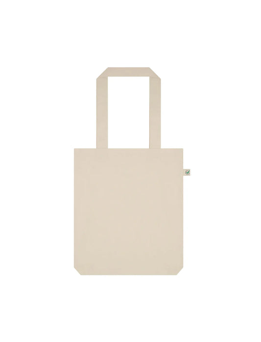 EP74-SA - Earth Positive® Fashion 50/50 Tote Bag - Light Beige (Sand)