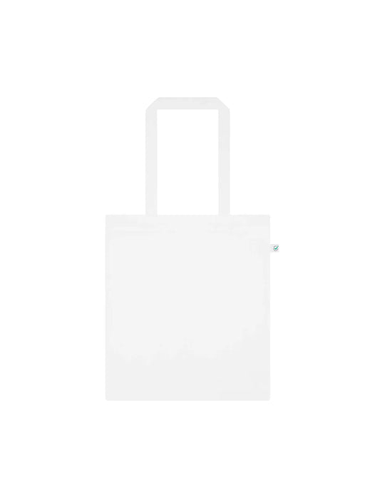 EP74-WH - Earth Positive® Fashion 50/50 Tote Bag - White