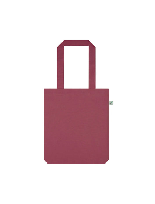 EP75-BE - Earth Positive® Fashion Tote Bag - Faded Burgundy (Berry)