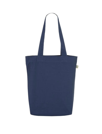 EP75-DE - Earth Positive® Fashion Tote Bag - Denim Blue