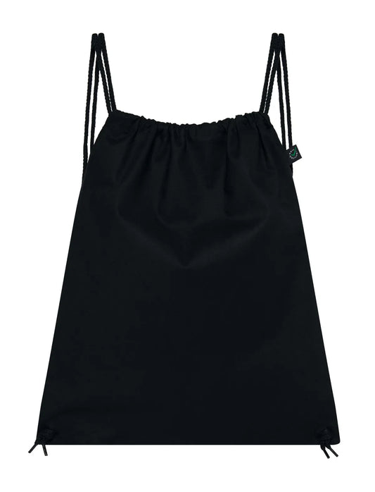 EP76-BL - Earth Positive® Drawstring Bag - Black