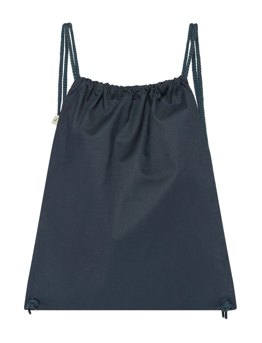 Earth Positive® Drawstring Bag - Denim Blue - One Size