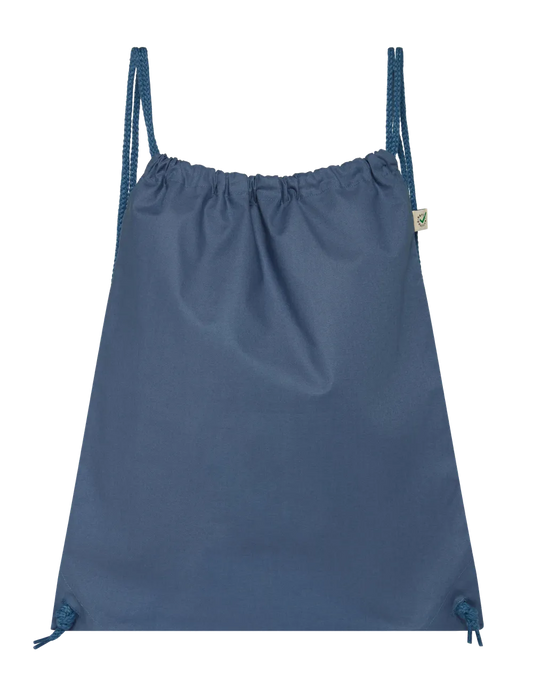 EP76-FDE - Drawstring Bag - Faded Denim