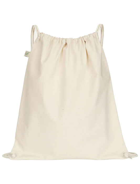 EP76-NL - Earth Positive® Drawstring Bag - Natural (Undyed)