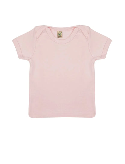 EPB01-PP1 - Earth Positive® Baby Lap T-shirt - Powder Pink