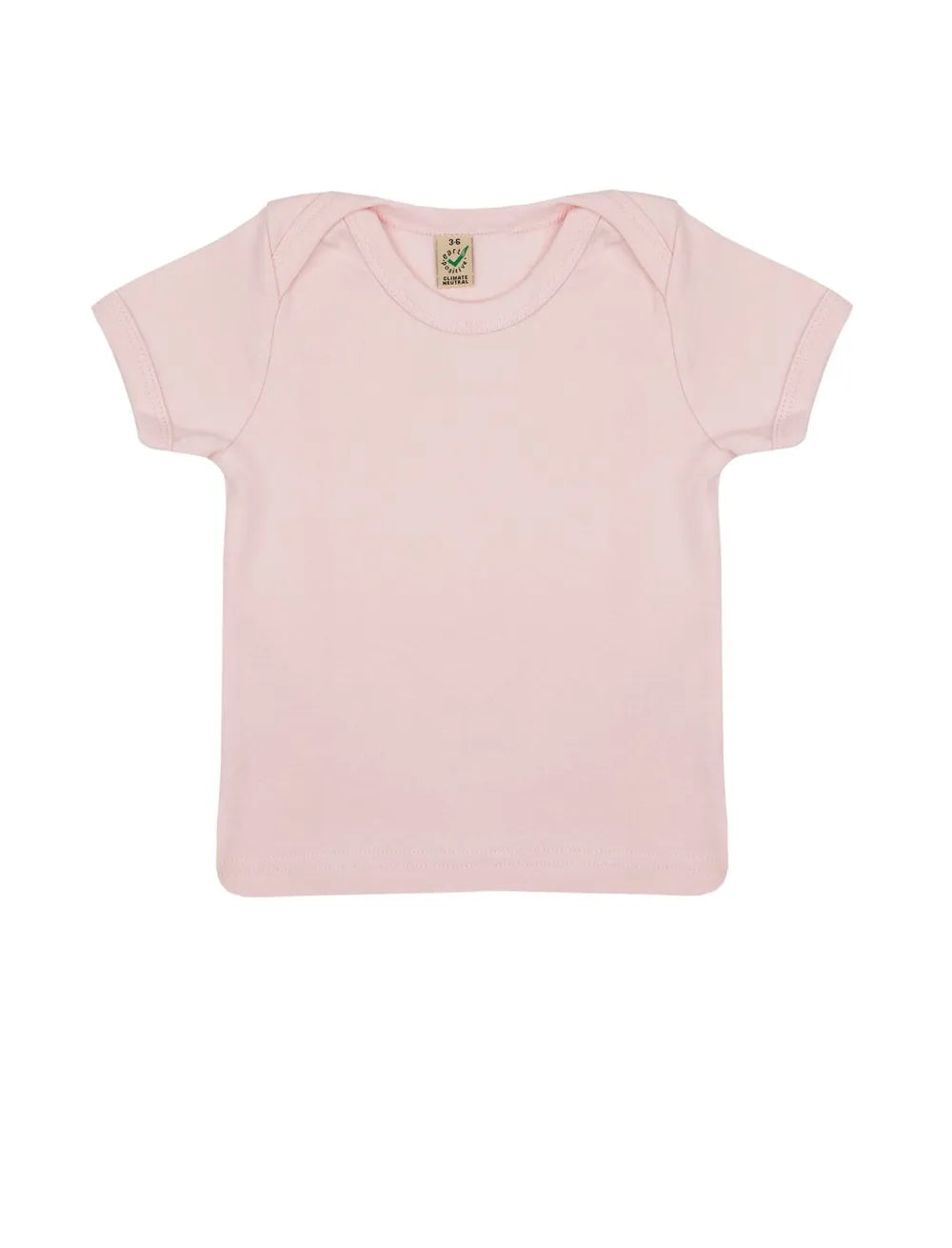 EPB01-PP1 - Baby Lap T-shirt - Powder Pink
