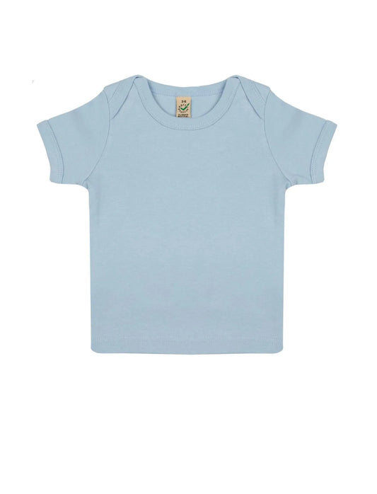 EPB01-SB0 - Earth Positive® Baby Lap T-shirt - Soft Blue