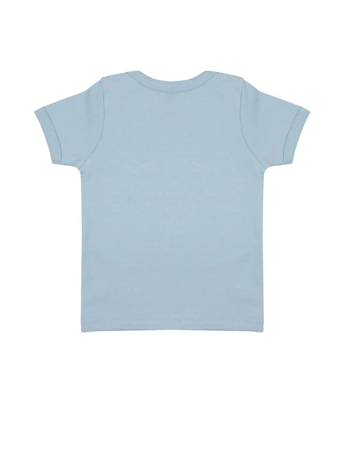 EPB01-SB2 - Earth Positive® Baby Lap T-shirt - Soft Blue