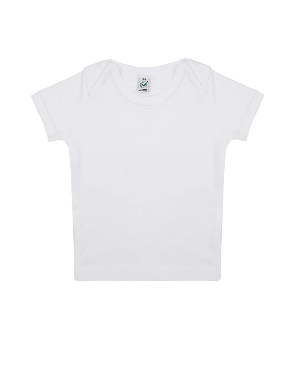 EPB01-WH2 - Baby Lap T-shirt - White
