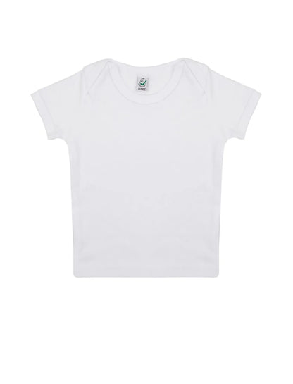 EPB01-WH3 - Earth Positive® Baby Lap T-shirt - White