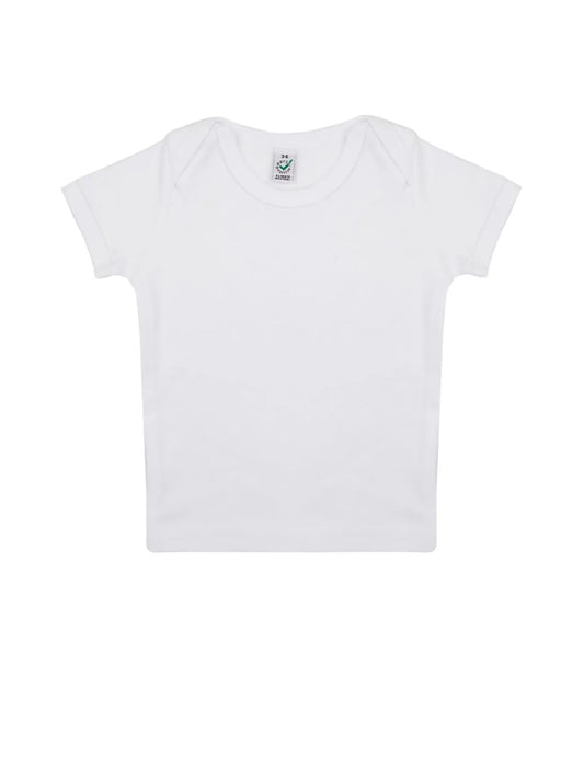 EPB01-WH0 - Earth Positive® Baby Lap T-shirt - White