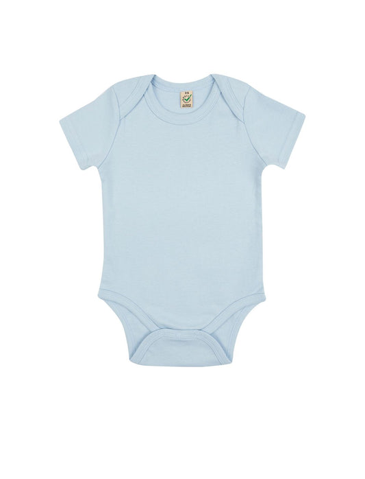 Earth Positive® Babygrow - Soft Blue - 3-6 Months